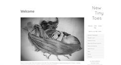 Desktop Screenshot of newtinytoes.com